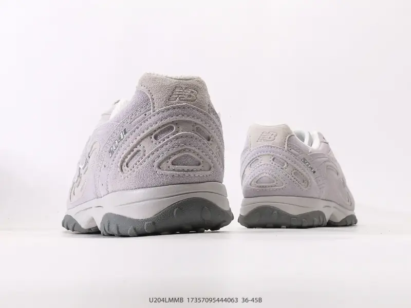新百伦New Balance 204L 薄底鞋 薄底皮质鞋带德训miu系 减震耐磨包裹性支撑轻便 低帮 生活休闲鞋 轻盈脚感质感兼具鞋身 U204LMMB #17357095444063